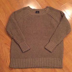 American Eagle Taupe Sweater